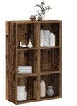 vidaXL B&uuml;cherregal/Sideboard Altholz-Optik 66x30x98 cm Holzwerkstoff