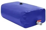 vidaXL Wassertank mit Wasserhahn Faltbar 1000 L PVC