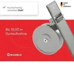 BAUHELD Rollladen Gurtf&uuml;hrung 23mm Rund ohne Gurtausbau Wei&szlig; 5 St&uuml;ck