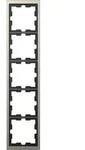 Merten Rahmen Abdeckung System Design Nickel MEG4050-6550 1St.