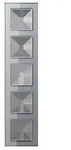 Jung Glasrahmen 5fach AC 585 GL KG