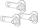 ABB 1SEP408524R0001 XR00 Anschlusskit &Oslash;21mm f&uuml;r 1. oder 4. Wandler...