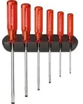 Schraubendreher-Satz 6-teilig Schlitz im Wandhalter Classic PB Swiss Tools
