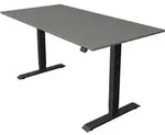 Sitz-/Stehtisch Move 1 elektr. h&ouml;henverstellbar BxTxH 160x80 -123cm grafit/anthrazit
