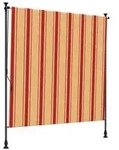 vidaXL Outdoor Rollo Mehrfarbig 200 x 270 cm