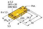 Turck Kapazitiver Sensor BC10-QF5,5-AP6X2 2620117 b&uuml;ndig PNP, Schlie&szlig;er (L x...