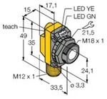 Turck 3073156 Ultraschall-Reflexionstaster QS18UPAQ8 PNP, Schlie&szlig;er 1St.