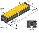 Turck Linearwegsensor WIM100-Q25L-LI-EXI-H1141