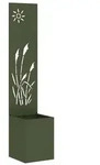 vidaXL Garten Sichtschutz-Leinwand Olivgr&uuml;n 32 x 150 cm