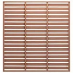 vidaXL Zaunplatte WPC 180x180 cm Braun