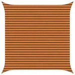vidaXL Sonnensegel Orange und Braun 4 x 4 m 100 % Polyester Oxford
