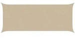 vidaXL Sonnensegel Beige 6 x 2,5 m 100 % Polyester Oxford