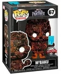 POP Figur Marvel Black Panther M Baku Artist + Case Exklusiv