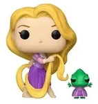 Rapunzel - Neu verf&ouml;hnt POP! Buddy Vinyl Figur Rapunzel & Pascal 9 cm