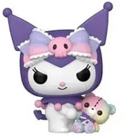 Sanrio POP!Buddy Animation Vinyl Figuren Kuromi mit B&auml;r 9 cm