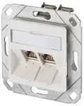 Metz Connect Anschlussdose, Cat.6A TN E-DATmod-2Upk-rws