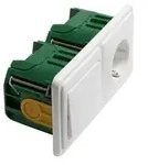 PEHA by Honeywell Komplett Schalter/Steckdosen Kombination Wei&szlig; 75341 1St.