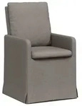vidaXL Esszimmerst&uuml;hle 2 pcs Taupe 57 x 67 x 98 cm Stoff