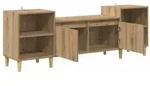 vidaXL TV-Schr&auml;nk Artisan-Eiche 160 x 35 x 55 cm Holzwerkstoff