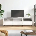 vidaXL TV-Schrank Wei&szlig; 150x30x44,5 cm Holzwerkstoff