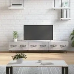 vidaXL TV-Schrank Betongrau 150x36x30 cm Holzwerkstoff