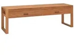 vidaXL TV-Schrank 140x40x45 cm Teakholz