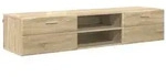 vidaXL Holzschrank Sonoma-Eiche 150 x 39 x 30 cm Holzwerkstoff