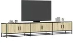vidaXL TV-Schrank Sonoma-Eiche 240x35x41 cm Holzwerkstoff
