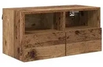 vidaXL TV-Wandschrank Altholz 60 x 30 x 30 cm Holzwerkstoff
