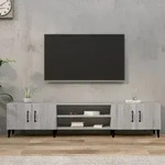 vidaXL TV-Schrank Grau Sonoma 180x31,5x40 cm Holzwerkstoff