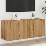 vidaXL TV-Wandschrank Artisan-Eiche 100x30x41 cm