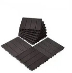 VEVOR Terrassenfliesen, 10er-Set, Balkonfliesen 30x30cm, Klickfliesen,...