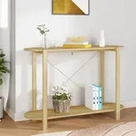 vidaXL Konsolentisch 110x38x75 cm Holzwerkstoff