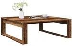 vidaXL Couchtisch Altholz-Optik 100x100x35 cm Holzwerkstoff