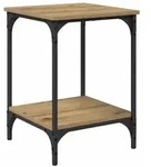 vidaXL Couchtisch Artisan-Eiche 40 x 40 x 55 cm Holzwerkstoff