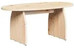 vidaXL Couchtisch Braun 80 x 40 x 35 cm Massives Kiefernholz