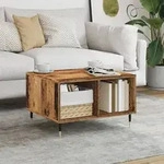 vidaXL Couchtisch Altholz-Optik 60x50x36,5 cm Holzwerkstoff