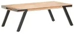 vidaXL Couchtisch 114x65x40 cm Mango Massivholz