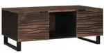 vidaXL Couchtisch - 100x54x40 cm, aus Massivholz und Holzwerkstoffen.