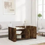 vidaXL Couchtisch R&auml;uchereiche 100x50x50 cm Holzwerkstoff