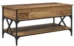 vidaXL Couchtisch Altholz 100 x 50 x 50 cm Holzwerkstoff