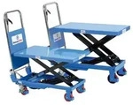 Scherenhubtischwagen manuell,Hydraulikpumpe,PU-Rollen,Tragf&auml;higkeit: 1000kg
