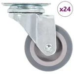 vidaXL 24 Stk. Lenkrollen 50 mm