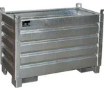 Sammelbeh&auml;lter 0,5 m3 L600xB1200xH850mm verz.verzinkt