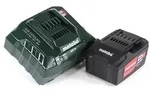Metabo Akku Basis Set 18V mit 1x Akku 5,2Ah ( 625592000 ) + Ladeger&auml;t ASC 55 (