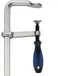Ganzstahlschraubzwinge Spann-W.600mm A.120mm 3-K-Griff TECWERK
