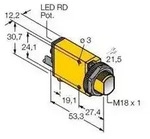 Turck 3025724 Einweg-Lichtschranke SM31EL 1St.