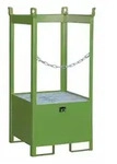 Bauer S&uuml;dlohn Fass-Stapelpalette FSP-1, lackiert, Resedagr&uuml;n 5302335