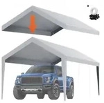 VEVOR Carport-Garagenzelt, 3 x 6 m, Garagendachzelt, wasserdicht und...