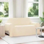vidaXL Wohndecken 6 pcs Creme 280 x 210 cm Fleece